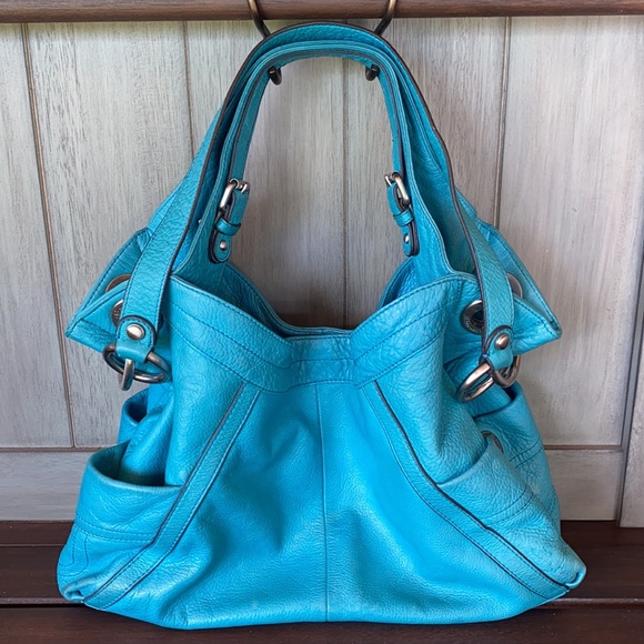 B. Makowsky Leather Shoulder Bag - Picture 4 of 12